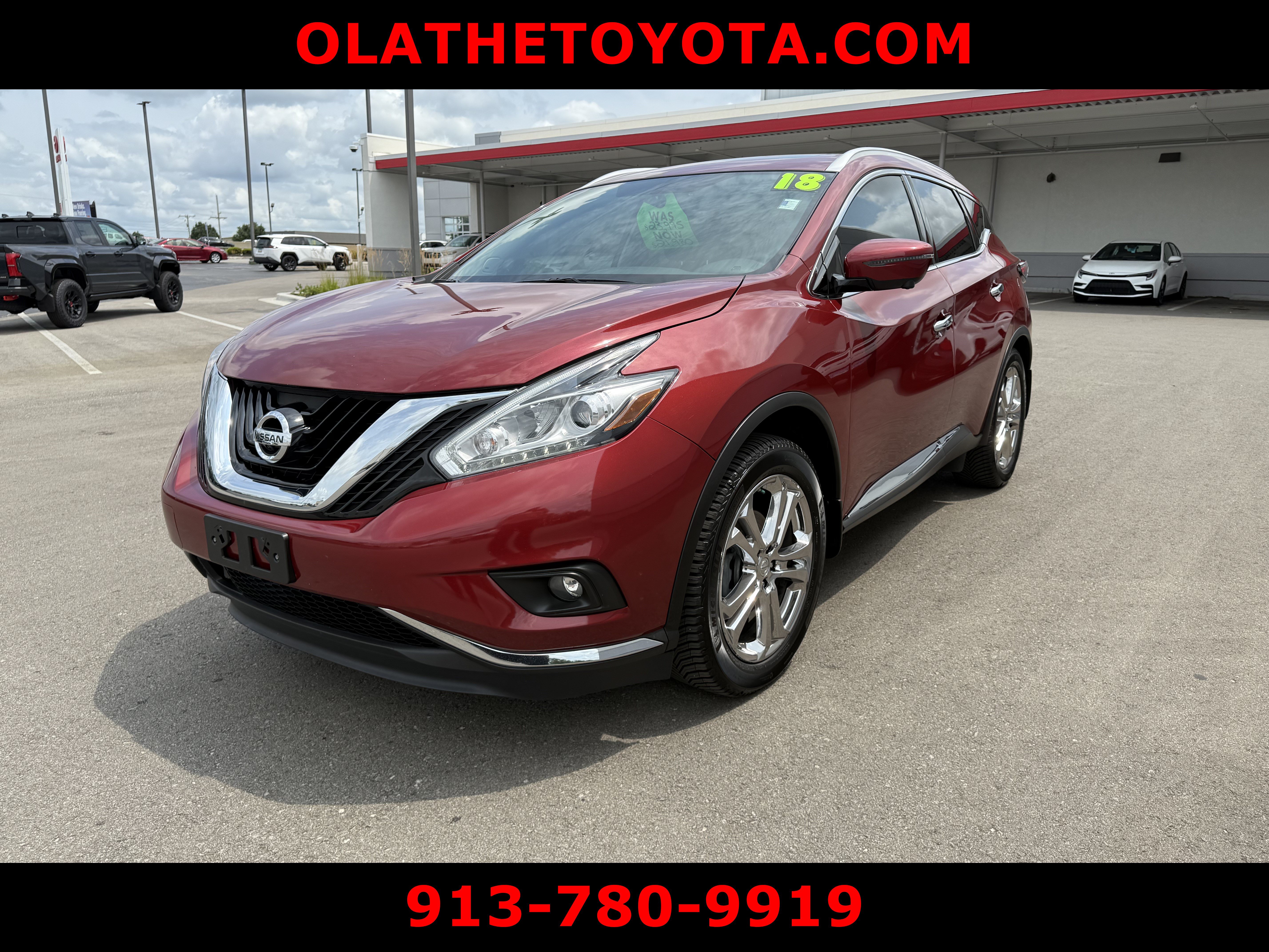 Used 2018 Nissan Murano Platinum w/ Cargo Package AWD/4WD image 2