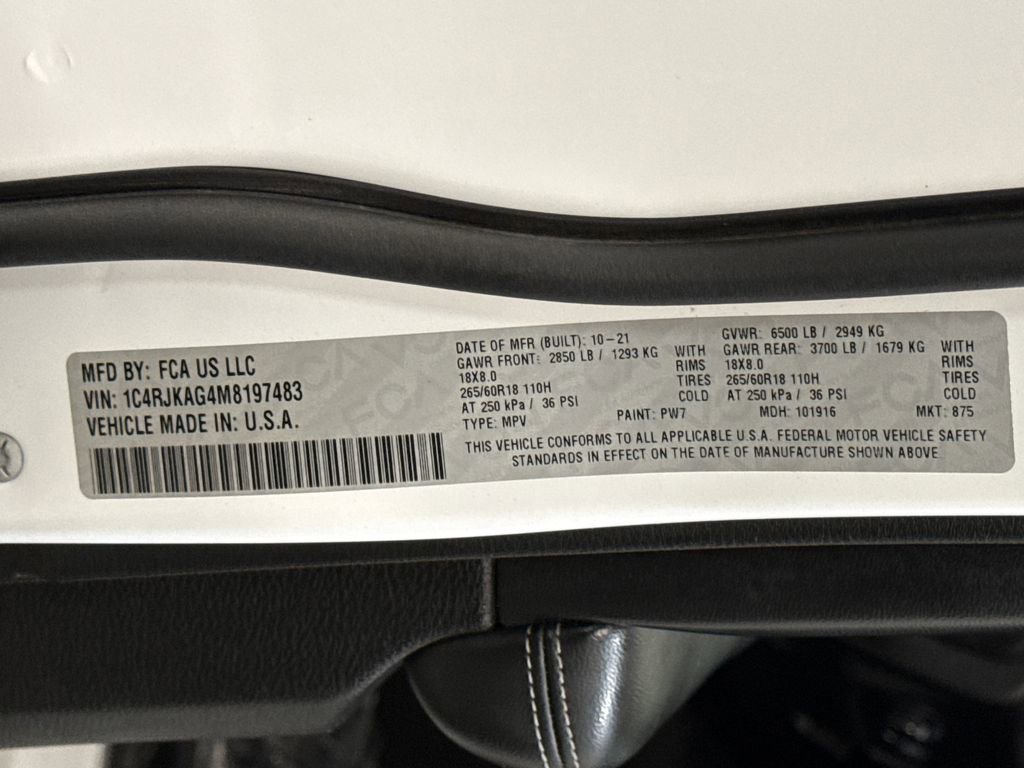 Used 2021 Jeep Grand Cherokee L Laredo w/ Luxury Tech Group I image 27