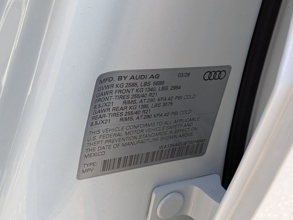 New 2026 Audi SQ5 Premium Plus AWD/4WD image 17