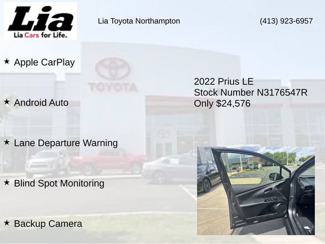 Used 2022 Toyota Prius LE FWD image 7