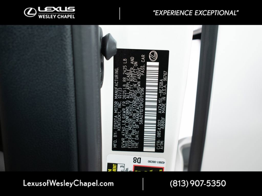 Used 2023 Lexus ES 250 w/ Premium Package AWD/4WD image 43