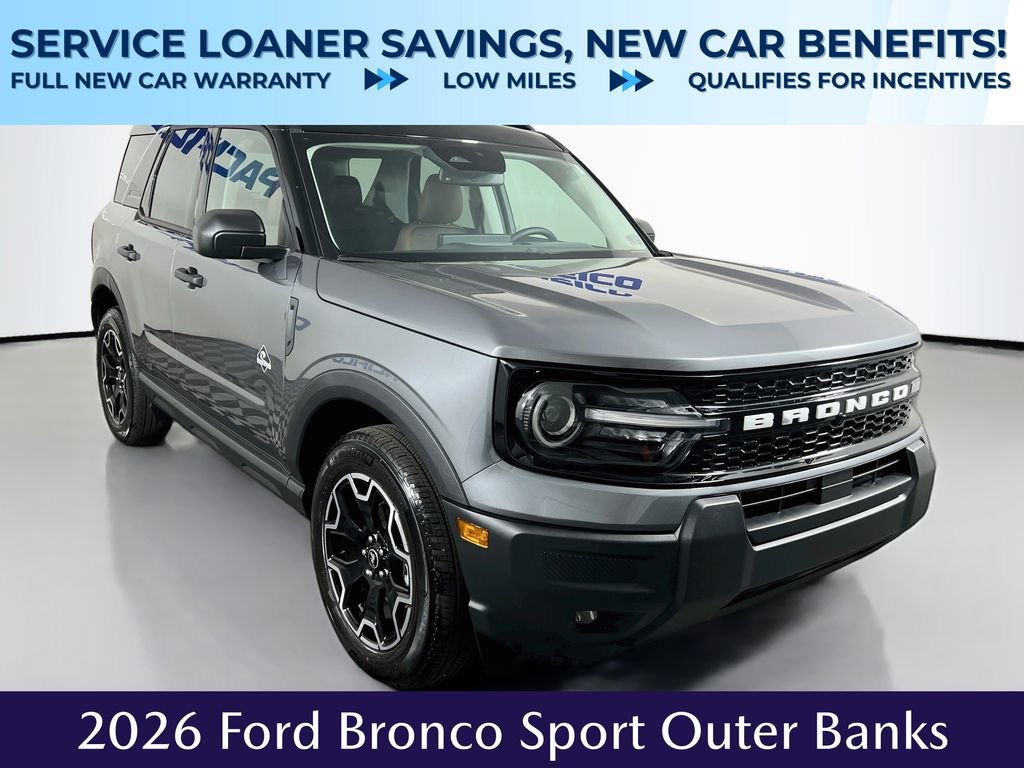 Used 2026 Ford Bronco Sport Outer Banks AWD/4WD image 1