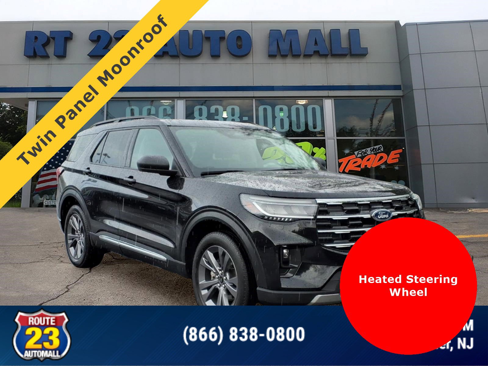 Certified 2025 Ford Explorer Active w/ Active Comfort Package AWD/4WD image 1