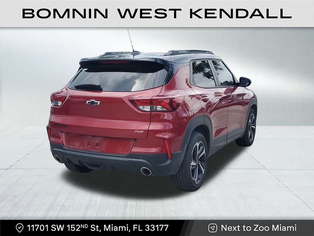 Used 2021 Chevrolet TrailBlazer RS w/ Sun and Liftgate Package image 7