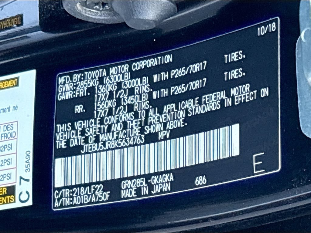 Used 2019 Toyota 4Runner TRD Pro AWD/4WD image 31