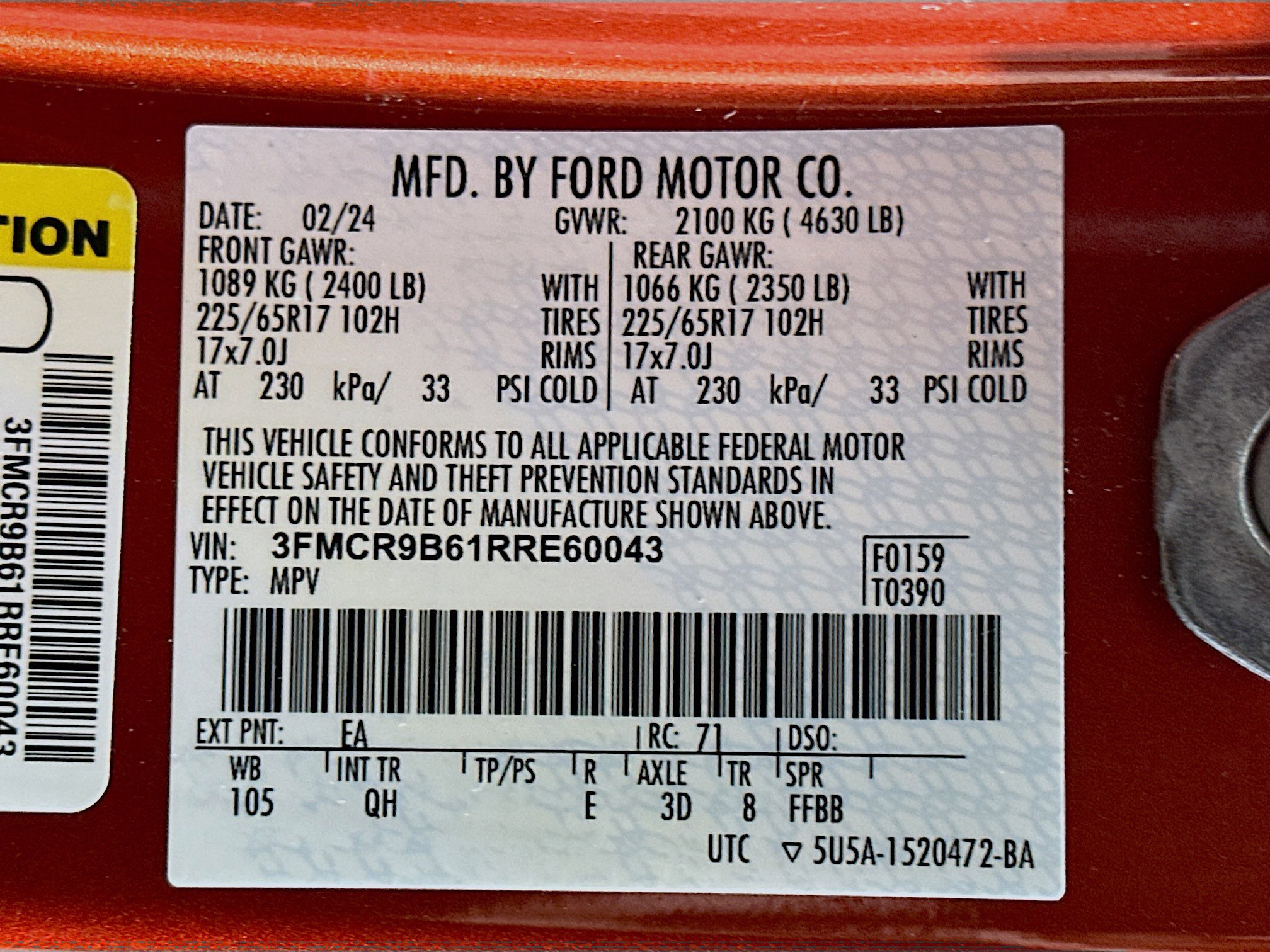 Used 2024 Ford Bronco Sport Big Bend image 12