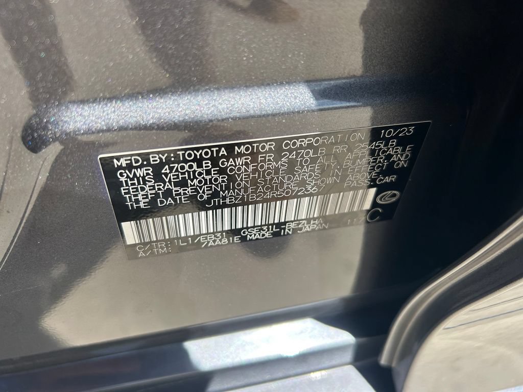 Used 2024 Lexus IS 350 F Sport w/ Navigation Package RWD image 10