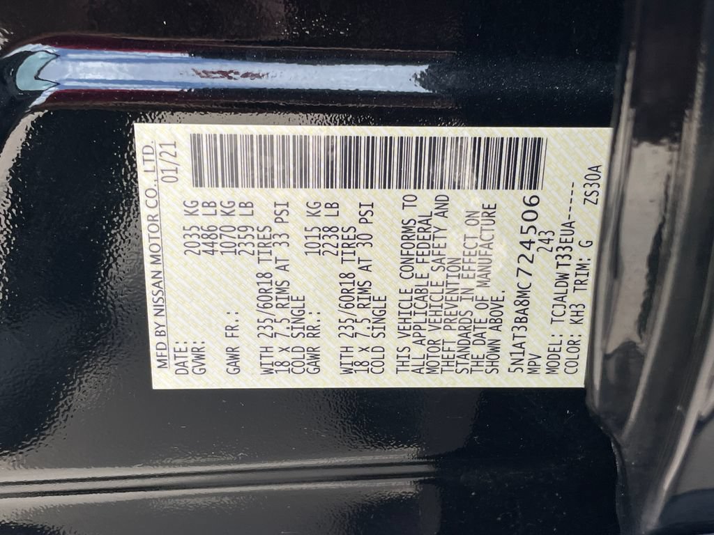 Certified 2021 Nissan Rogue SV FWD image 30