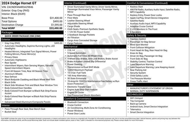 Used 2024 Dodge Hornet GT image 30