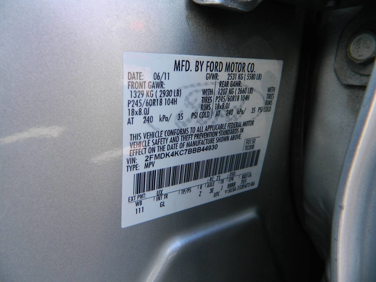 Used 2011 Ford Edge Limited AWD/4WD image 25