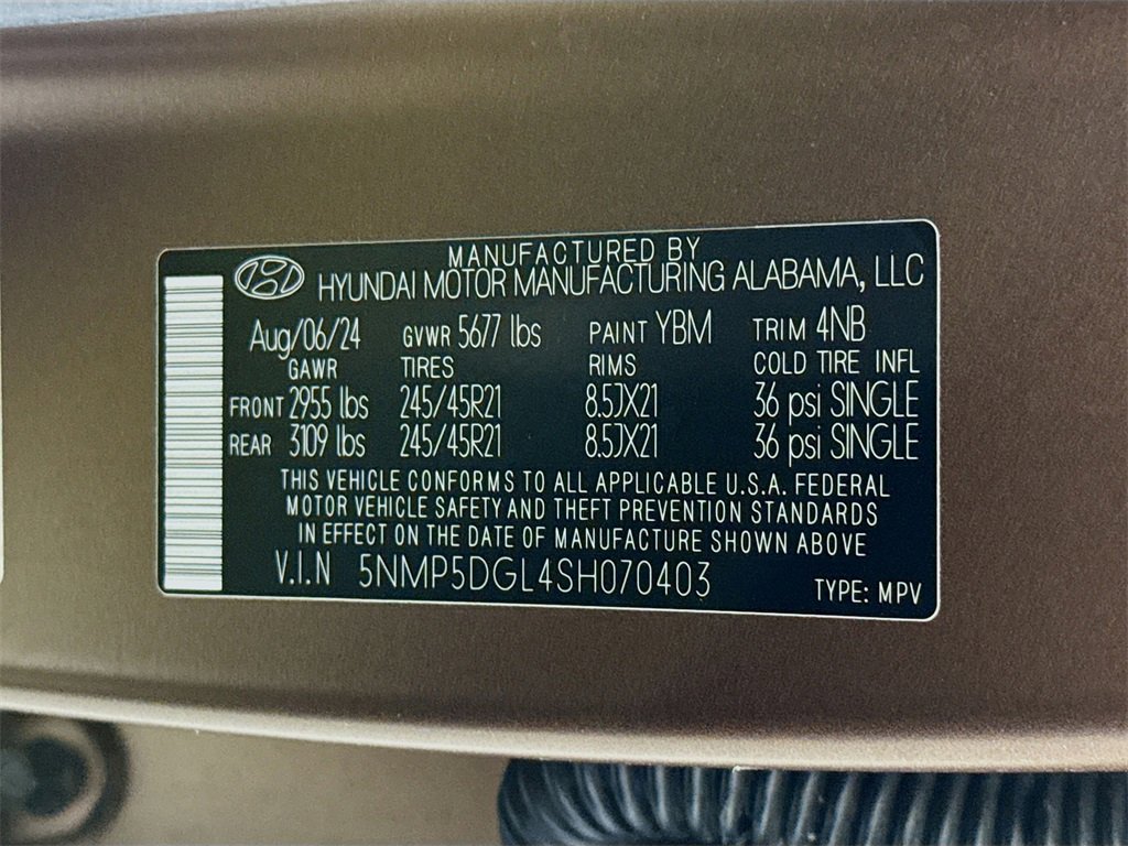 Used 2025 Hyundai Santa Fe Calligraphy image 39