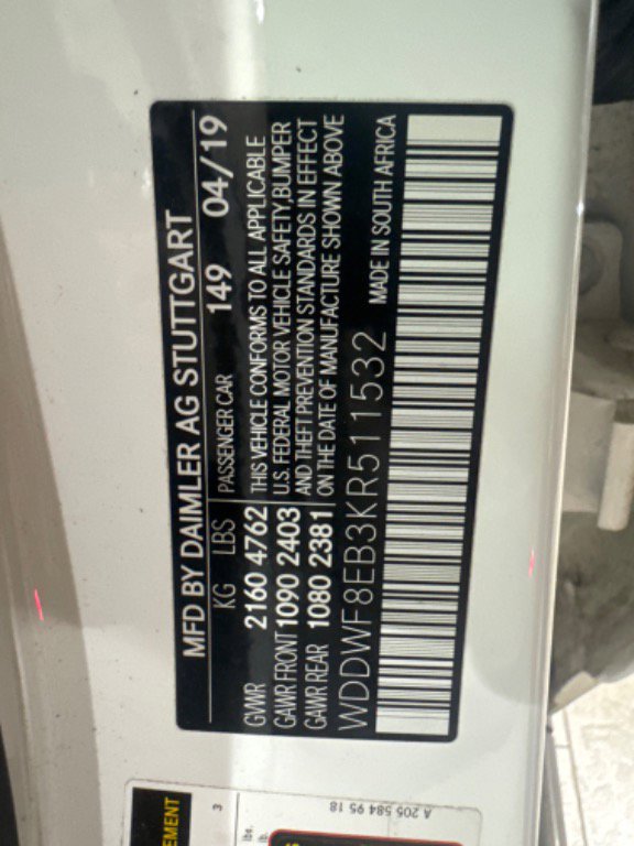 Used 2019 Mercedes-Benz C 300 4MATIC Sedan image 3