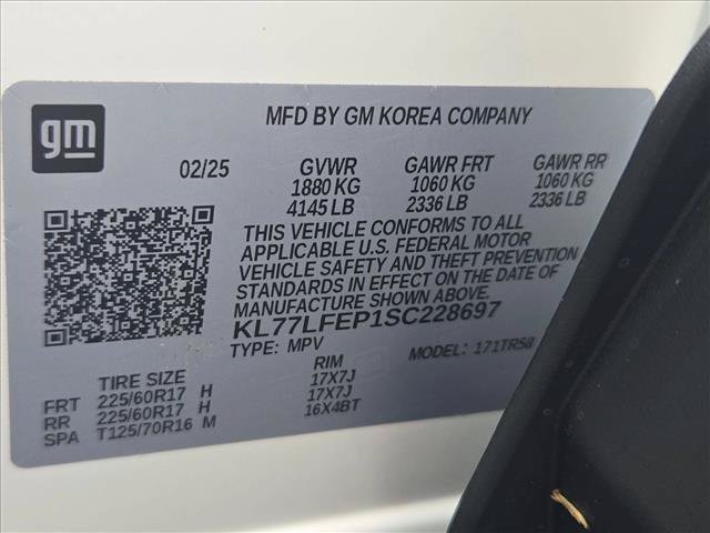 Certified 2025 Chevrolet Trax LS w/ Driver Confidence Package FWD image 23