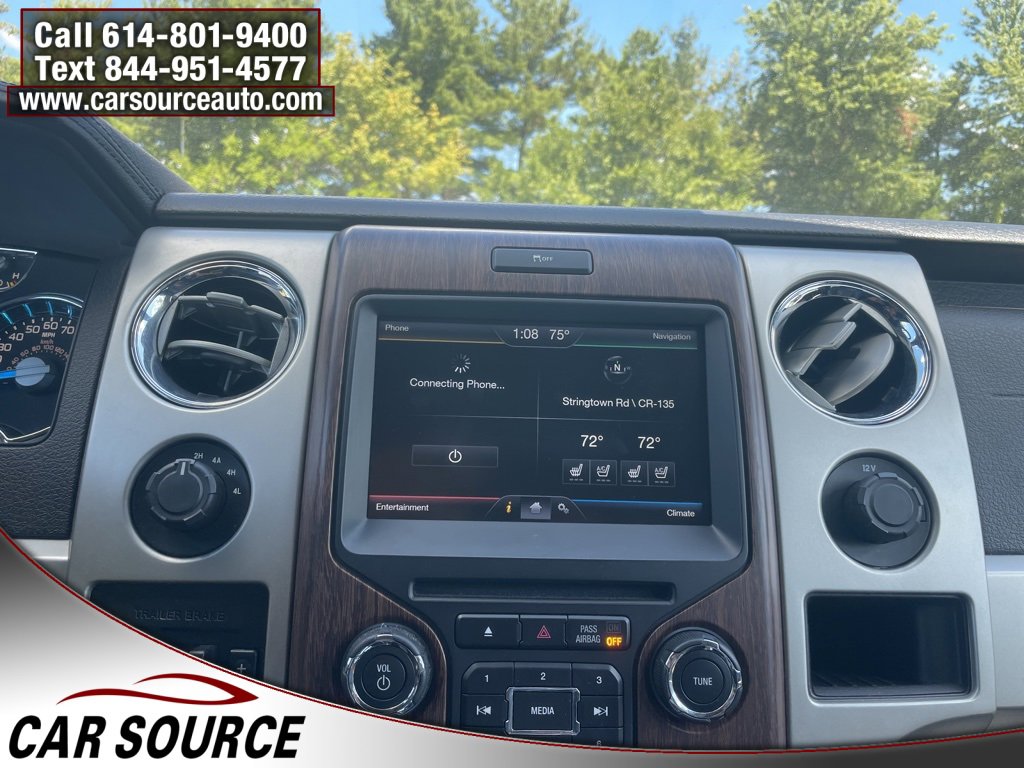 Used 2014 Ford F150 Lariat w/ Lariat Chrome Package image 18