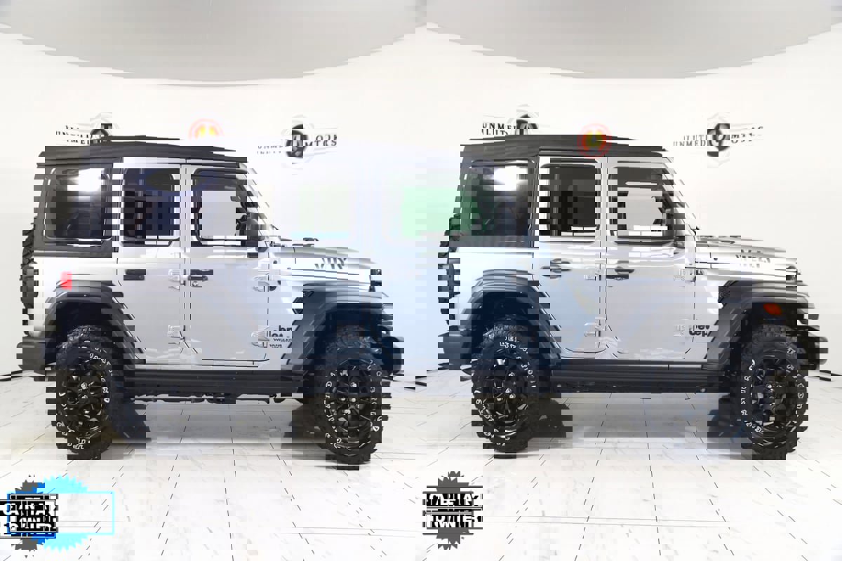 Used 2021 Jeep Wrangler Unlimited Willys image 2