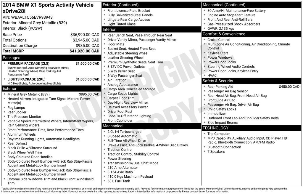Used 2014 BMW X1 xDrive28i image 31