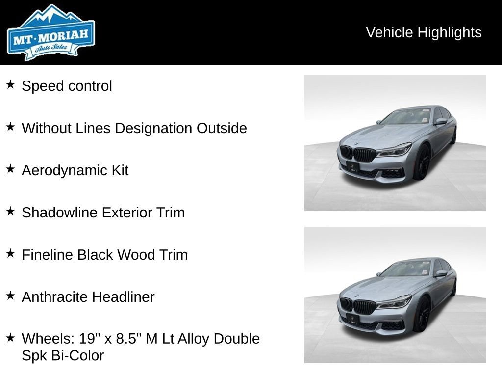 Used 2018 BMW 750i w/ M Sport Package image 8