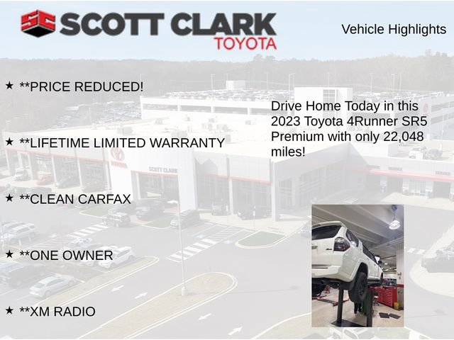 Used 2023 Toyota 4Runner SR5 Premium w/ Moonroof Package image 9