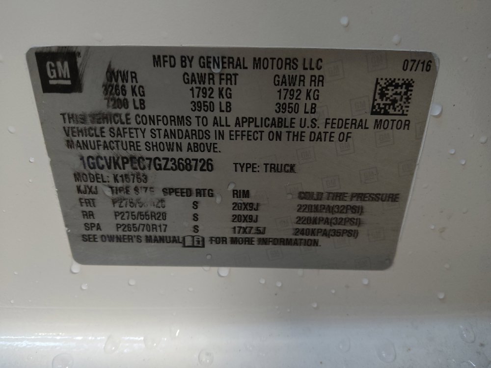 Used 2016 Chevrolet Silverado 1500 Custom w/ Custom Convenience Package AWD/4WD image 33