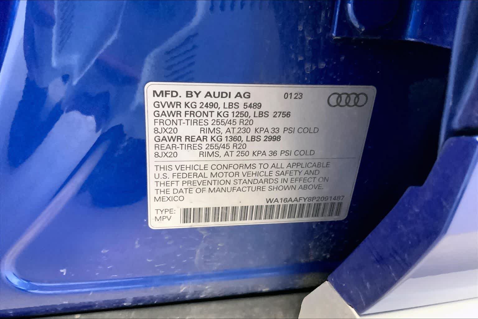 Certified 2023 Audi Q5 2.0T Prestige w/ Prestige Package AWD/4WD image 18
