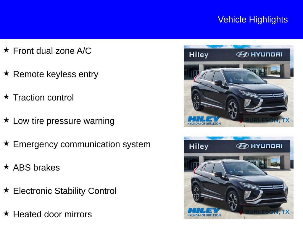 Used 2018 Mitsubishi Eclipse Cross SEL image 10