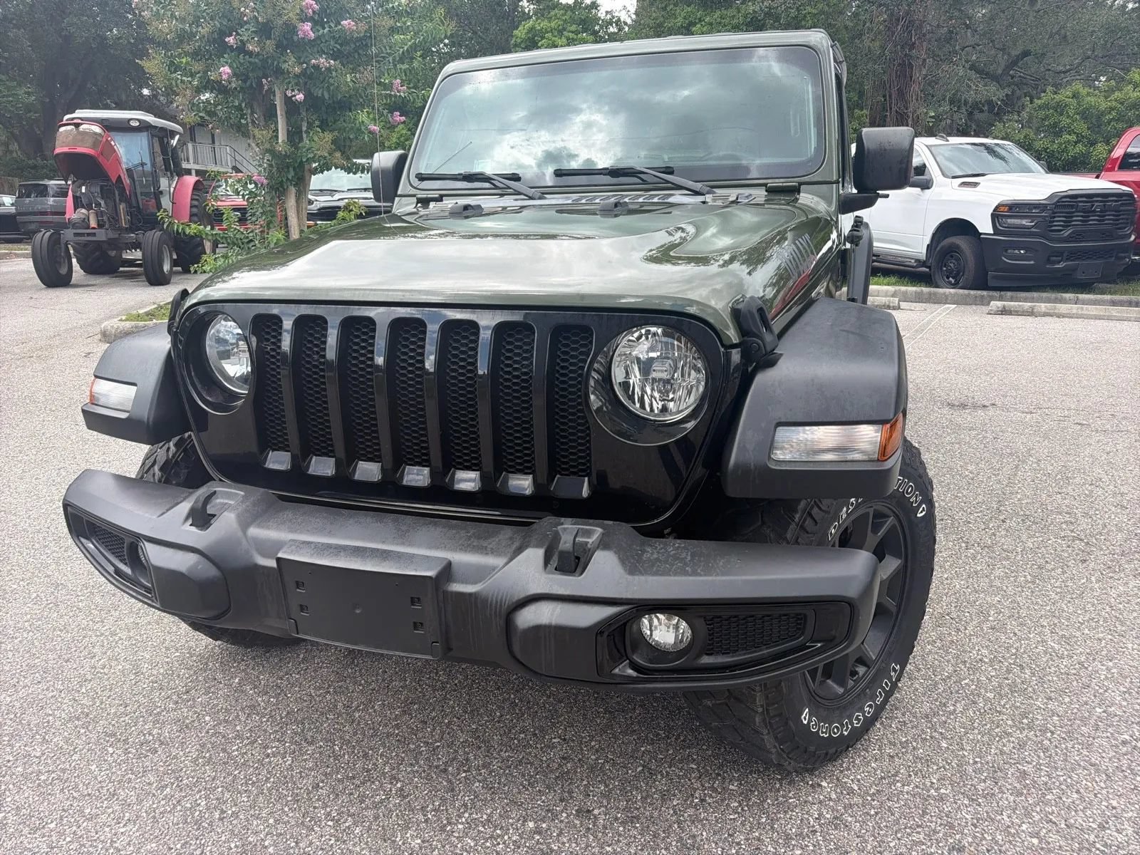 Used 2021 Jeep Wrangler Unlimited Sport AWD/4WD image 3