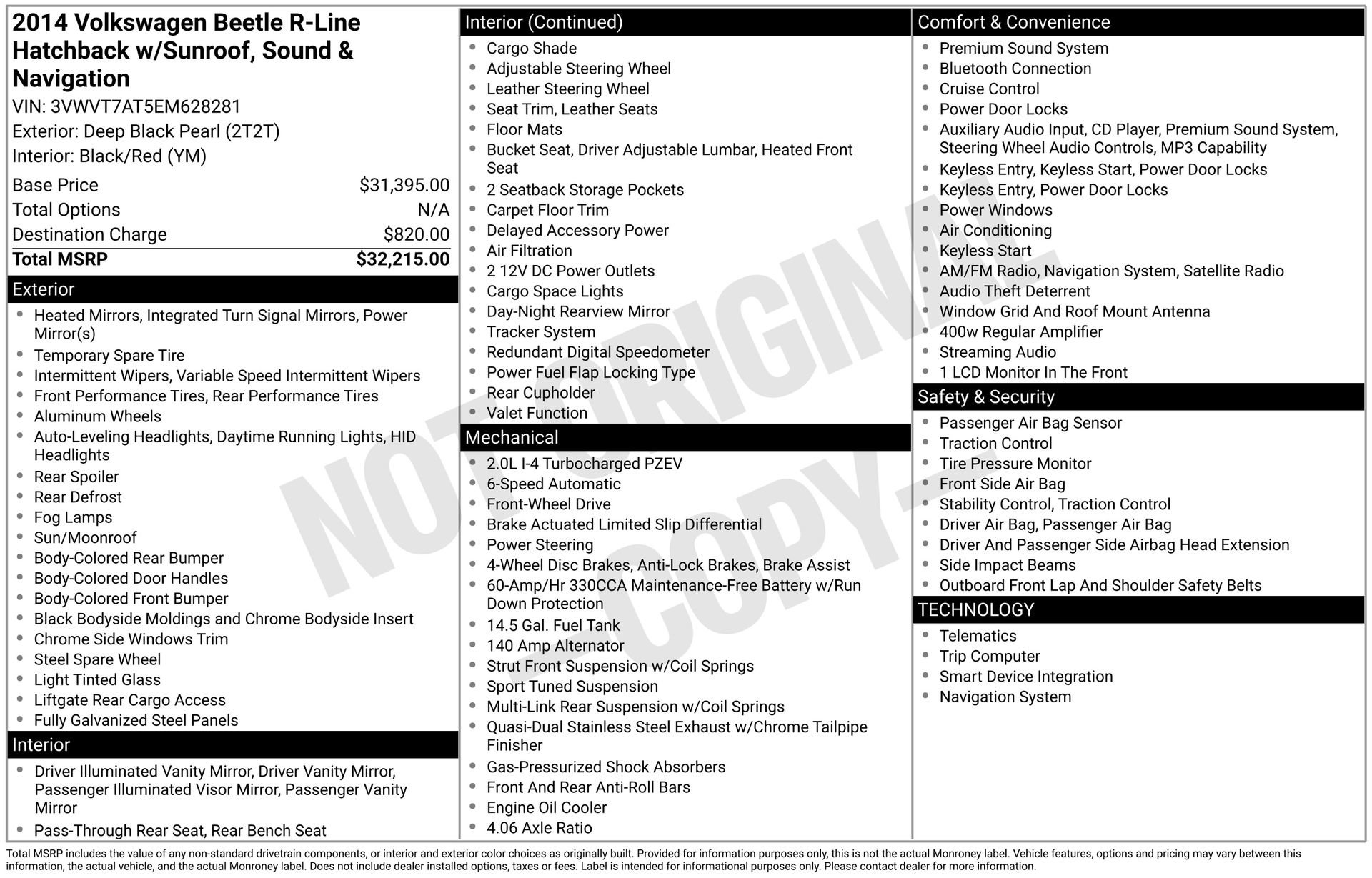 Used 2014 Volkswagen Beetle R-Line image 3