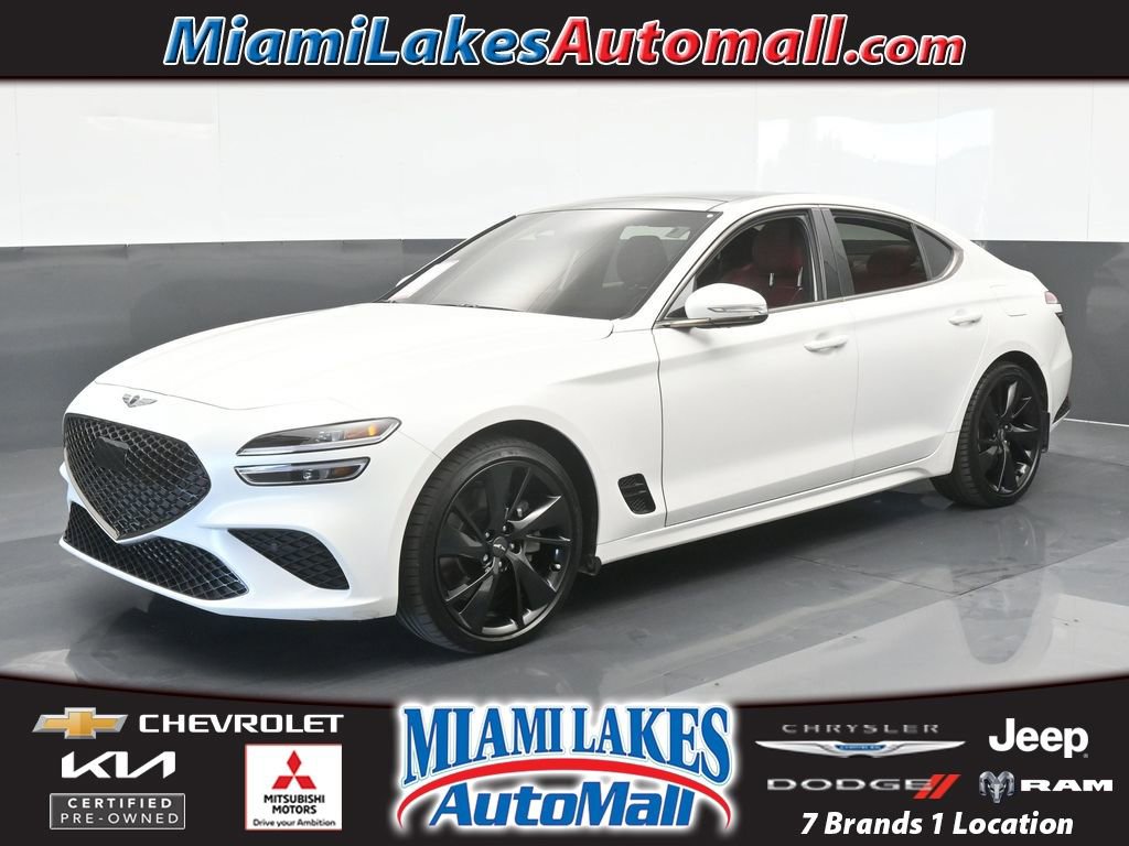 Used 2023 Genesis G70 3.3T w/ Sport Advanced Package image 1