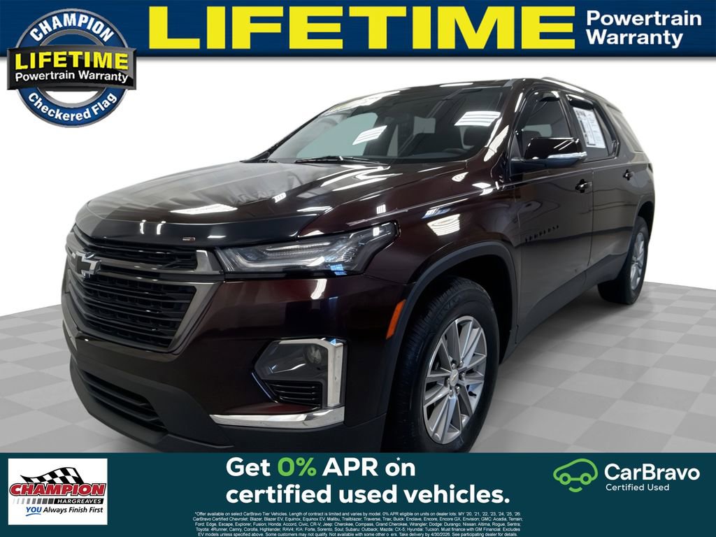 Certified 2023 Chevrolet Traverse LT