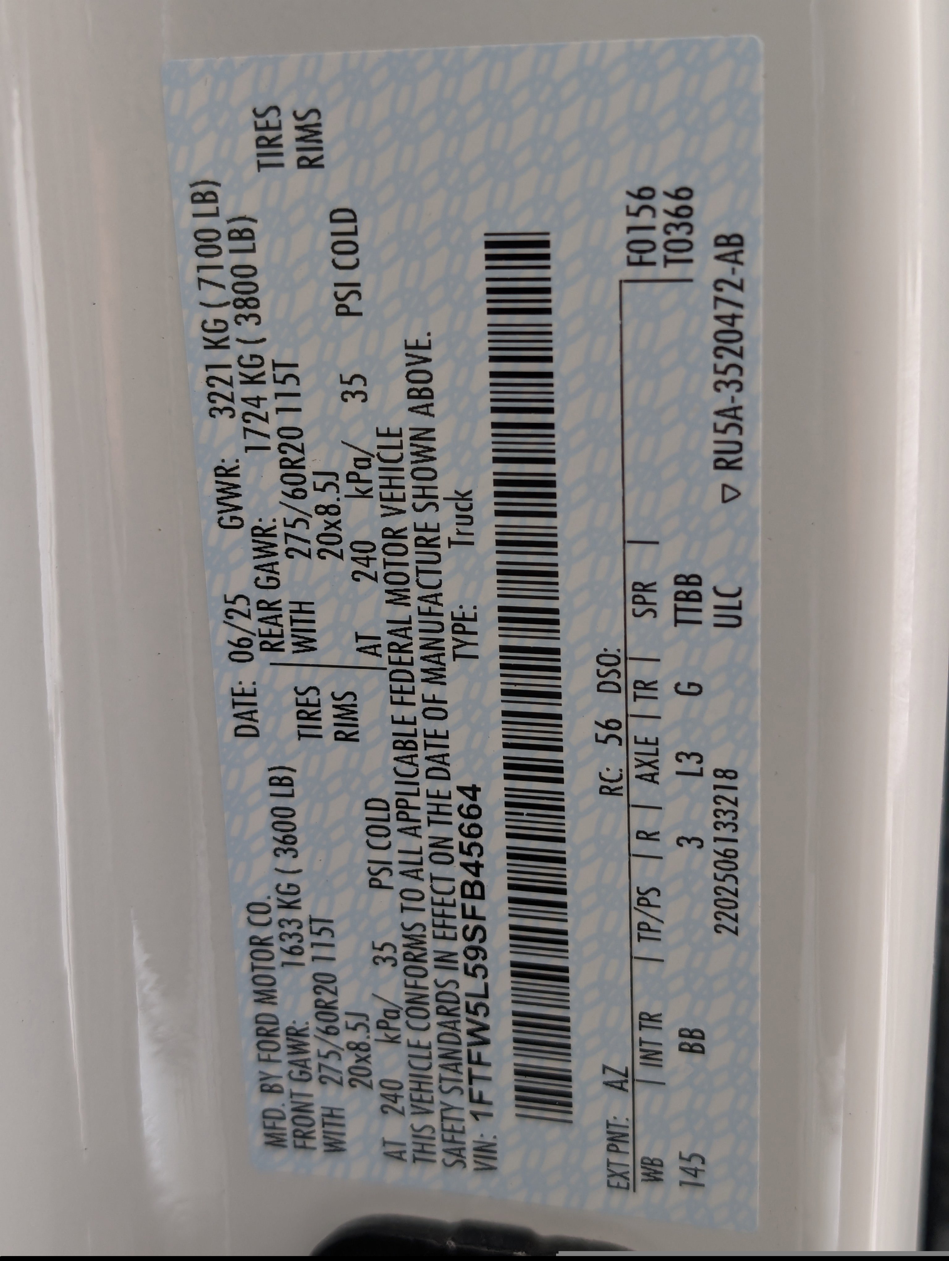 New 2025 Ford F150 Lariat w/ Equipment Group 501A Mid image 19