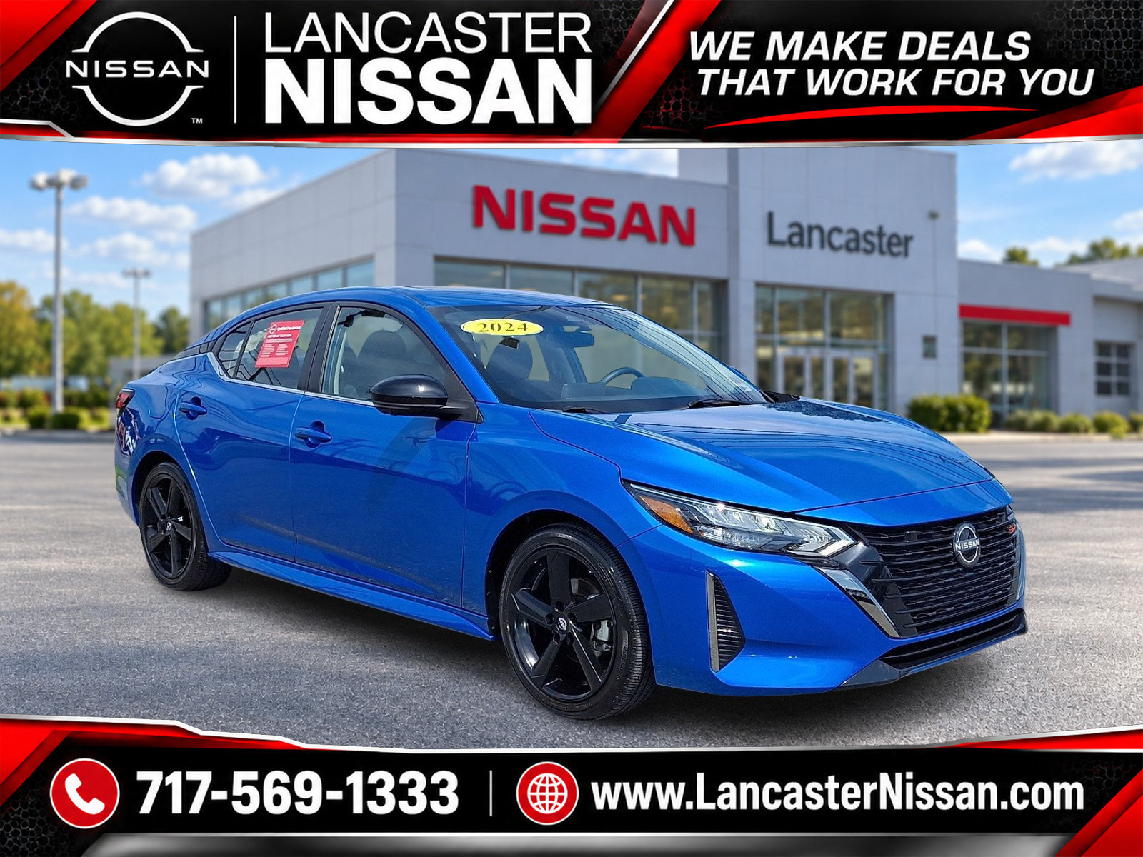 Certified 2024 Nissan Sentra SR w/ SR Premium Package FWD image 1