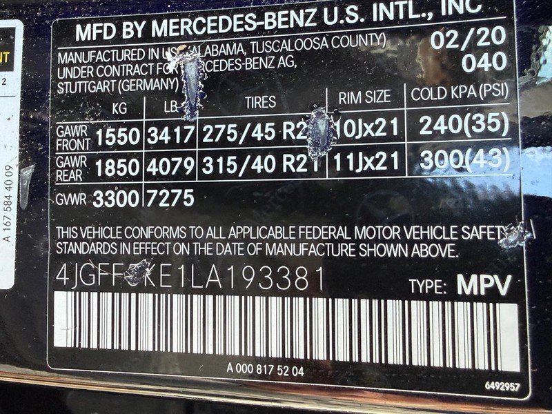 Used 2020 Mercedes-Benz GLS 450 4MATIC image 27