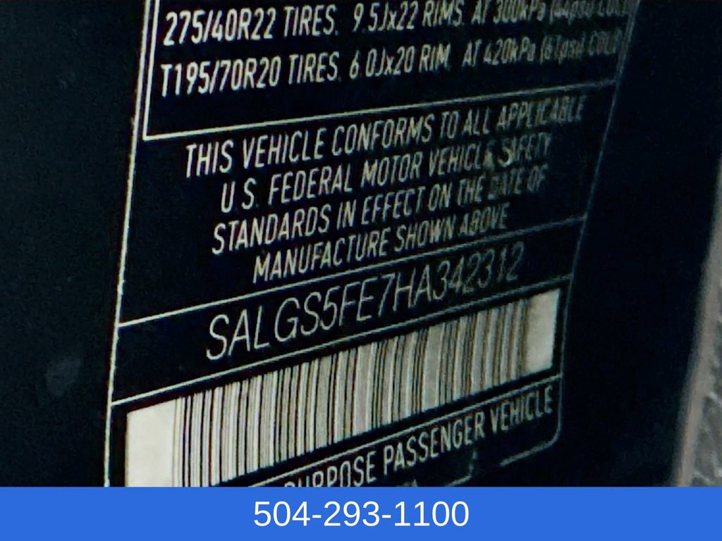 Used 2017 Land Rover Range Rover Long Wheelbase Supercharged image 34