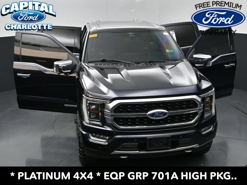 Used 2021 Ford F150 Platinum w/ Equipment Group 701A High AWD/4WD image 32