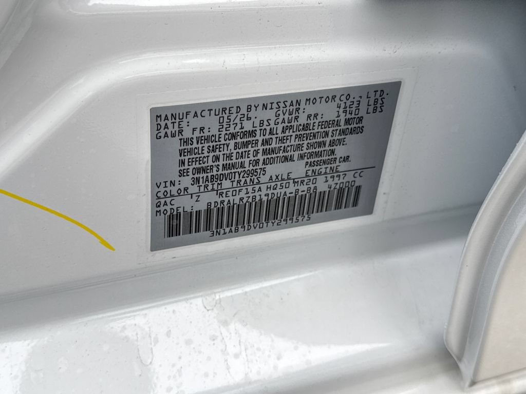 New 2026 Nissan Sentra SR w/ SR Premium Package FWD image 30