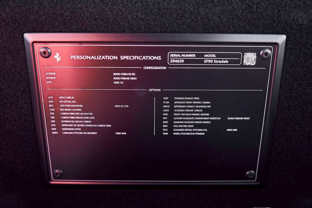 Used 2023 Ferrari SF90 Stradale AWD/4WD image 18