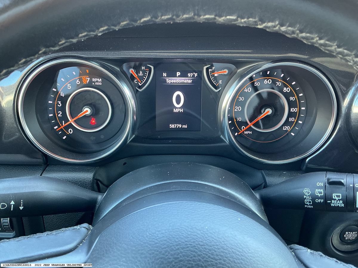 Used 2022 Jeep Wrangler Unlimited Sport AWD/4WD image 12