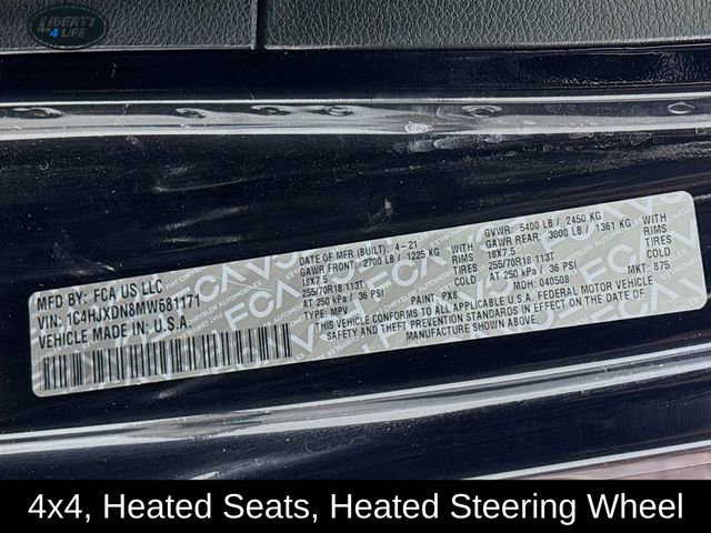 Used 2021 Jeep Wrangler Unlimited Sport image 32