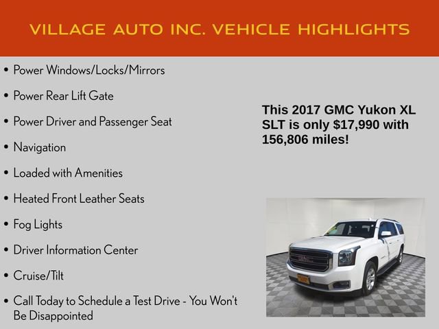 Used 2017 GMC Yukon XL SLT AWD/4WD image 14