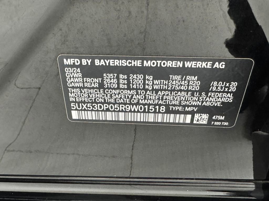 Used 2024 BMW X3 xDrive30i w/ Premium Package image 39