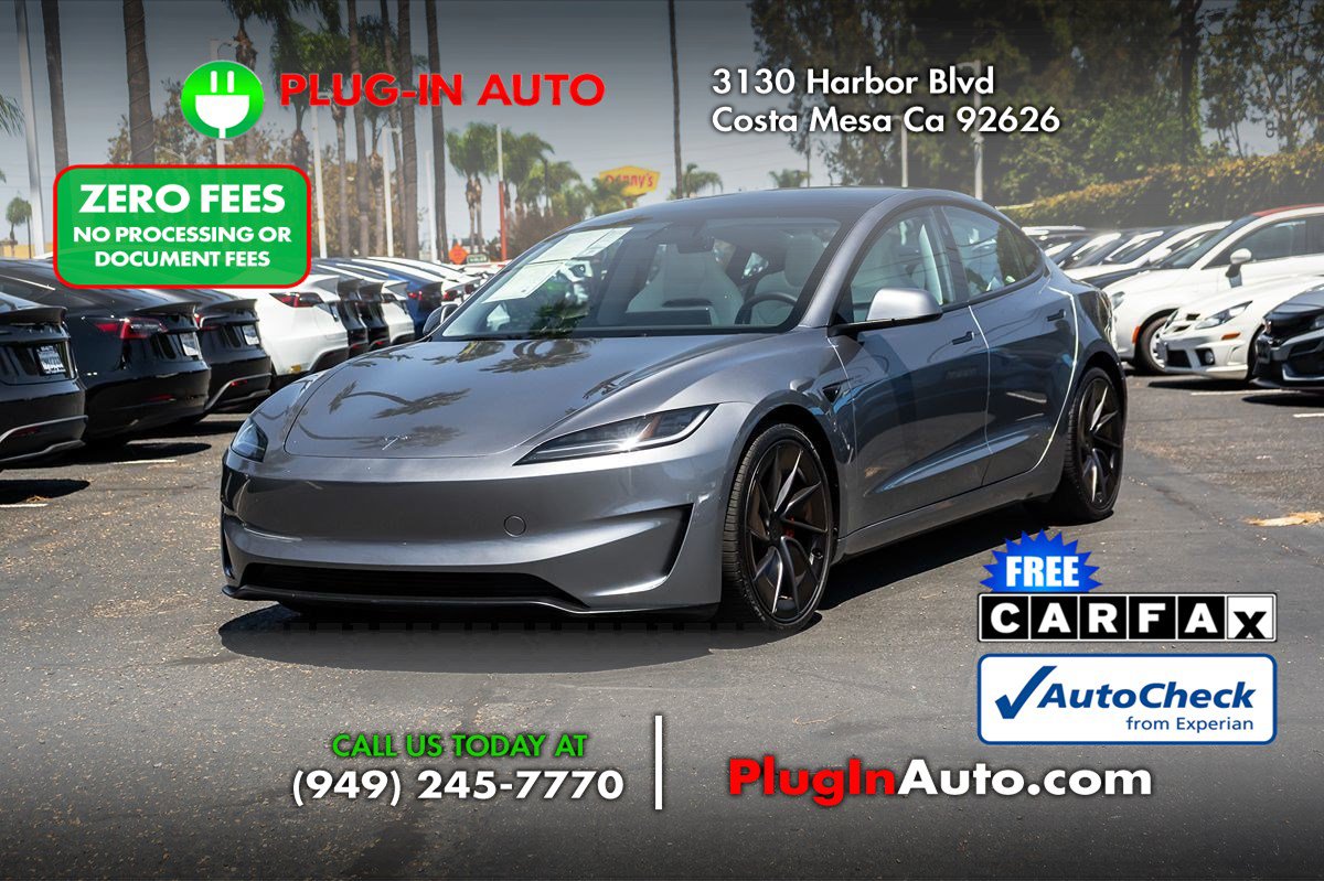 Used 2025 Tesla Model 3 Performance AWD/4WD image 4