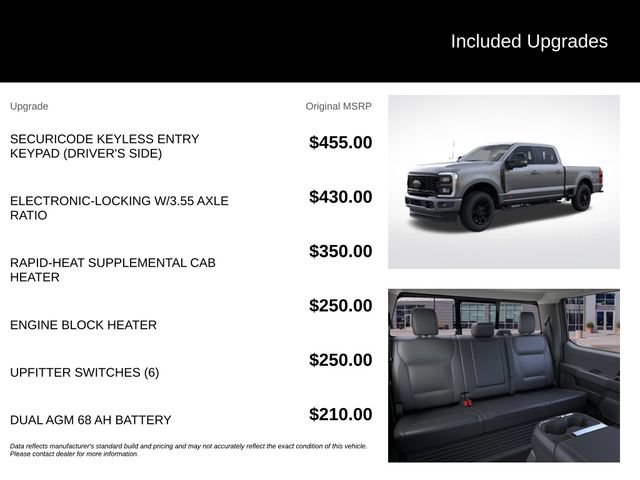 New 2026 Ford F350 Lariat w/ Black Appearance Package AWD/4WD image 10