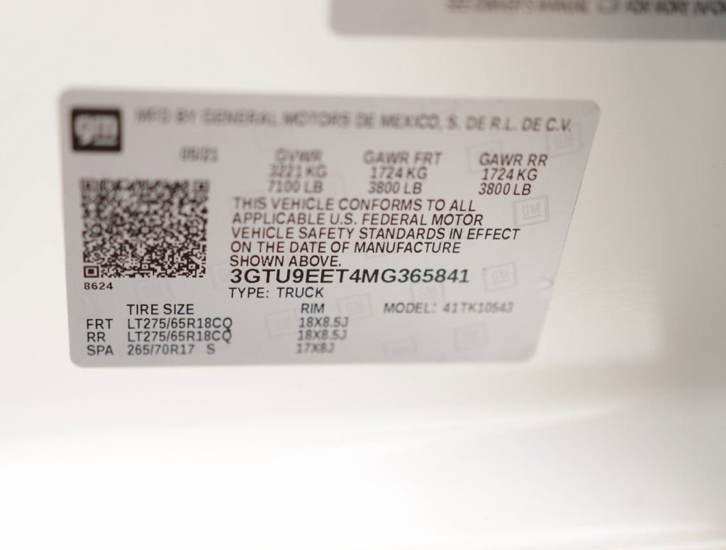 Used 2021 GMC Sierra 1500 AT4 image 41