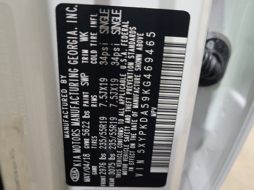 Used 2019 Kia Sorento SX w/ SX Touring Package image 33