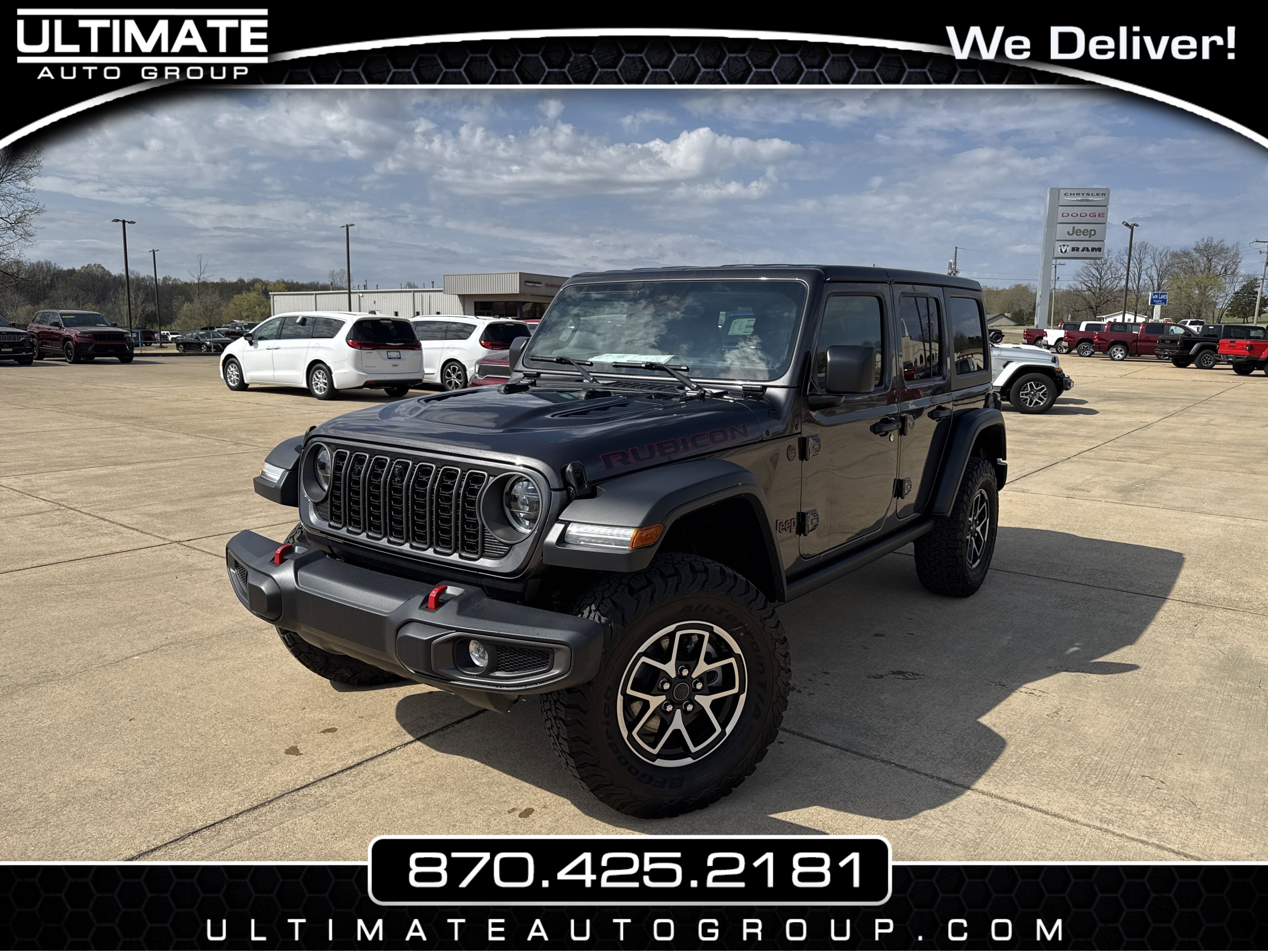 New 2025 Jeep Wrangler Unlimited Rubicon w/ Technology Group image 1