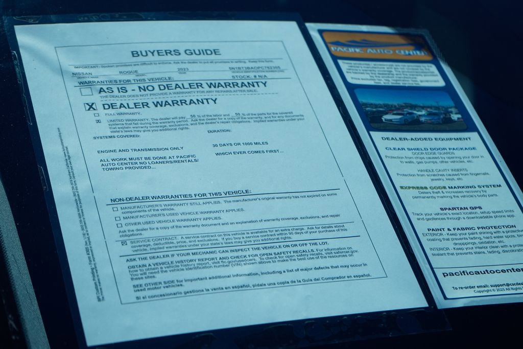 Used 2023 Nissan Rogue SV image 45