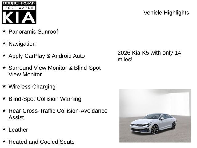 New 2026 Kia K5 EX image 7