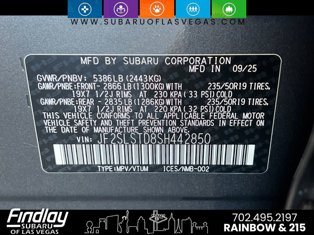 New 2025 Subaru Forester Touring image 33