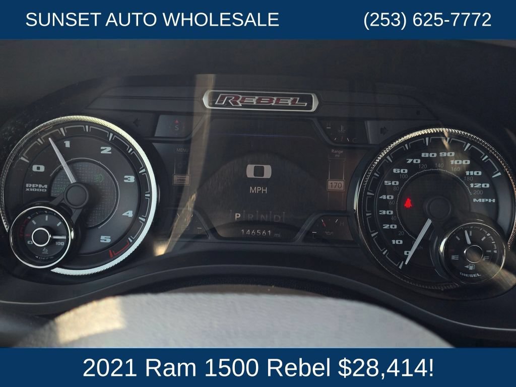 Used 2021 RAM 1500 Rebel w/ Rebel Level 2 Equipment Group AWD/4WD image 37