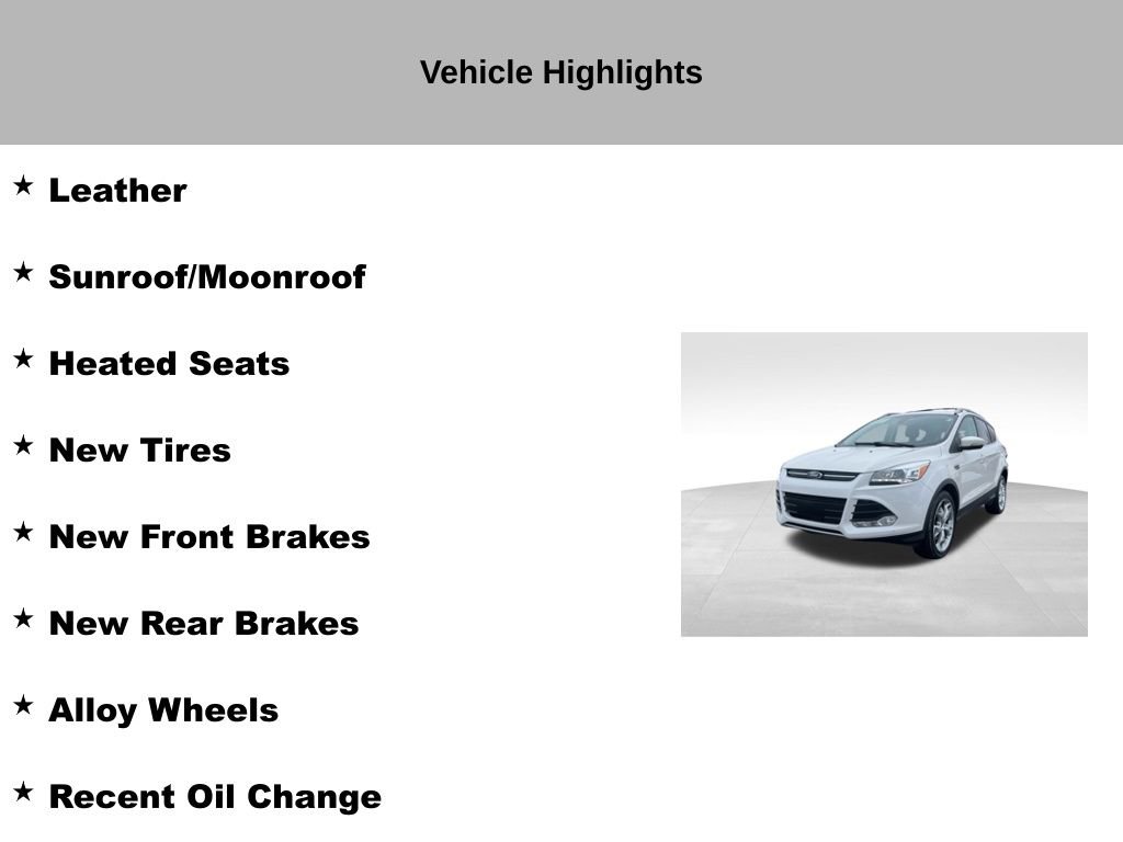 Used 2013 Ford Escape Titanium w/ Parking Technology Pkg image 9